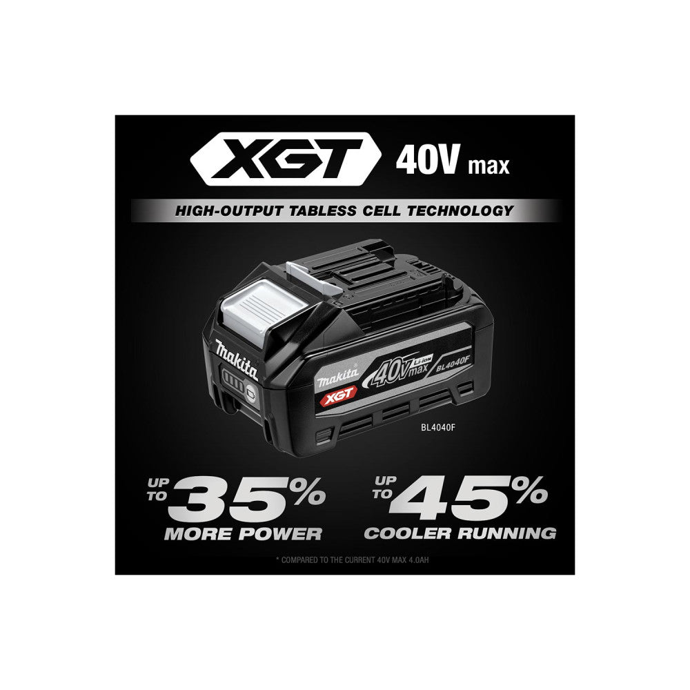 Makita 40Vmax XGT High Output Battery And Charger Starter Pack (4.0Ah) 1915A7-5