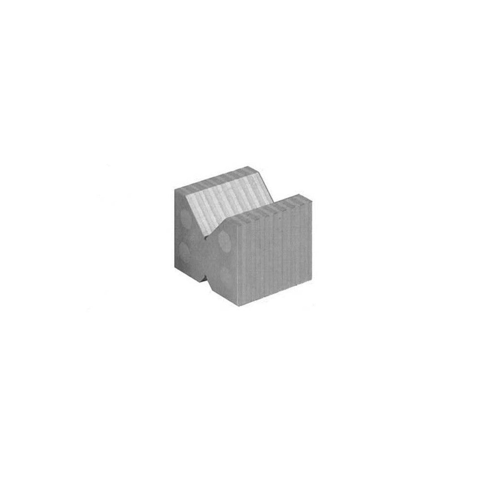 Single Chuck Magnetic Transfer Block With Vee 38mm H x 109mm L x 58mm W
