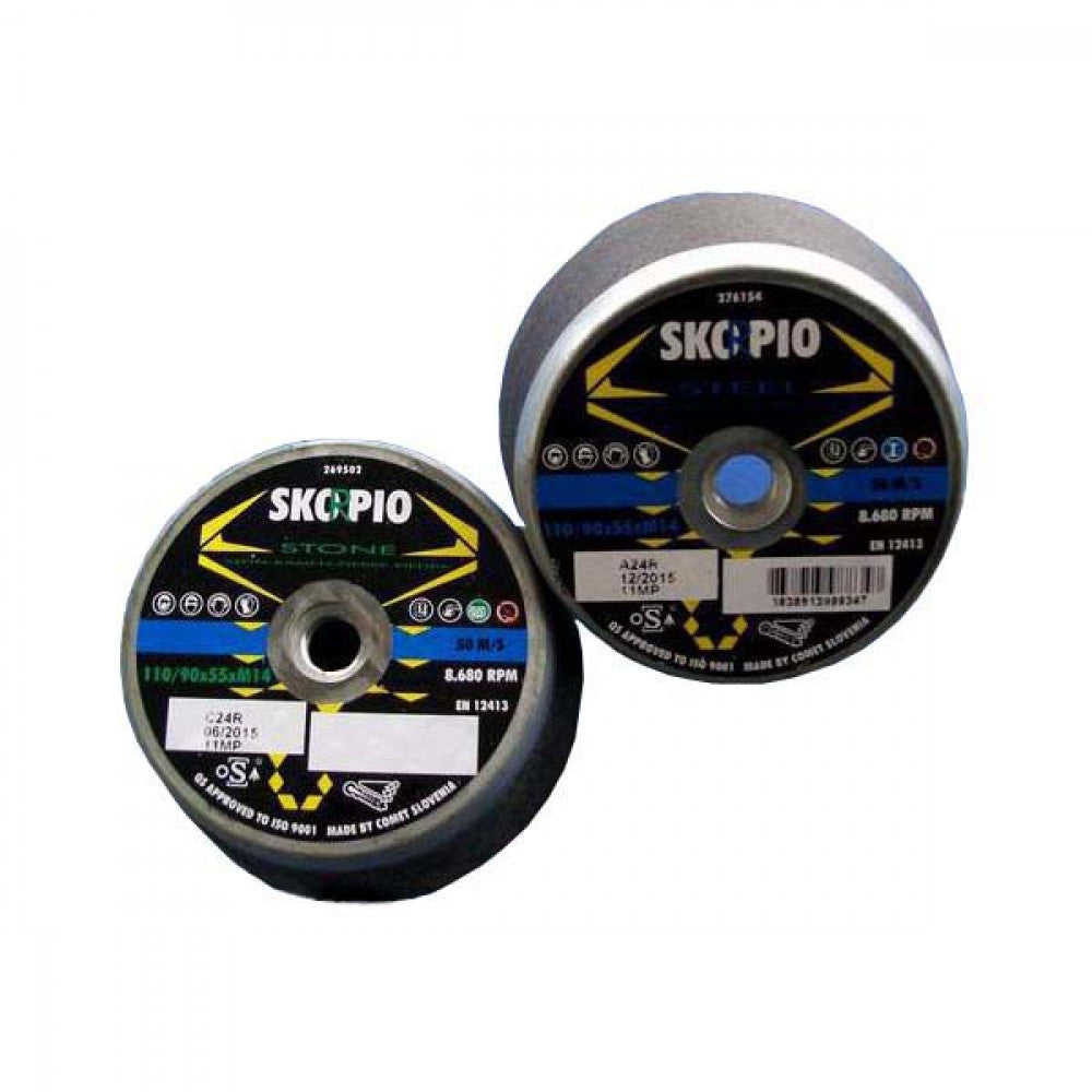 CT1001 110/94x55mmxM14 C24RB Taper Cup Wheel For Masonry