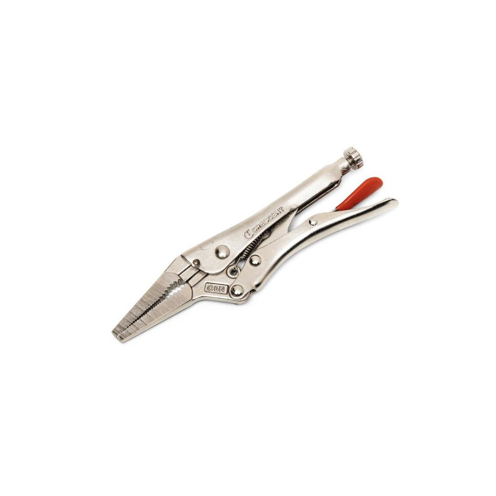 Crescent 6 Inch Long Nose Locking Pliers With Wire Cutter