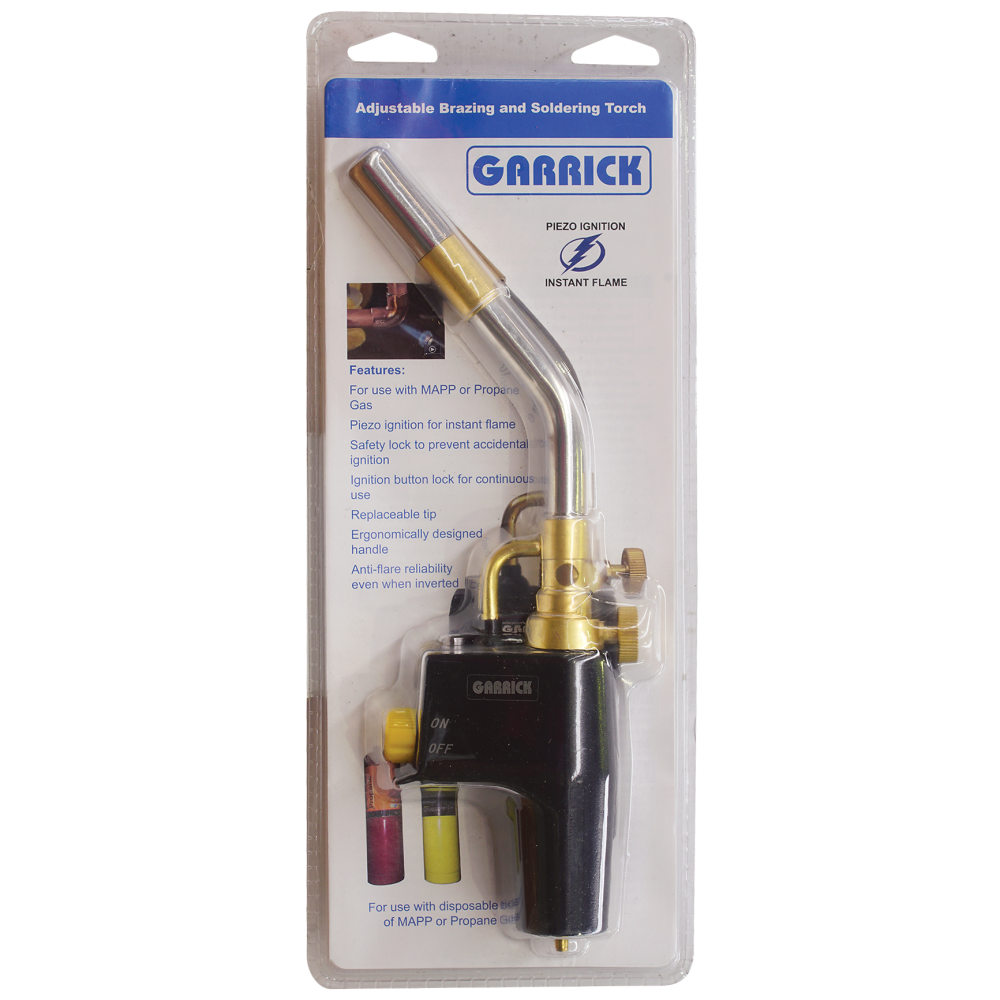 Gas Torch For MAPP, Propane & LPG