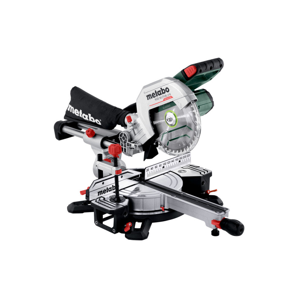Metabo 18V Brushless 216mm Sliding Compound Mitre Saw - Bare Tool