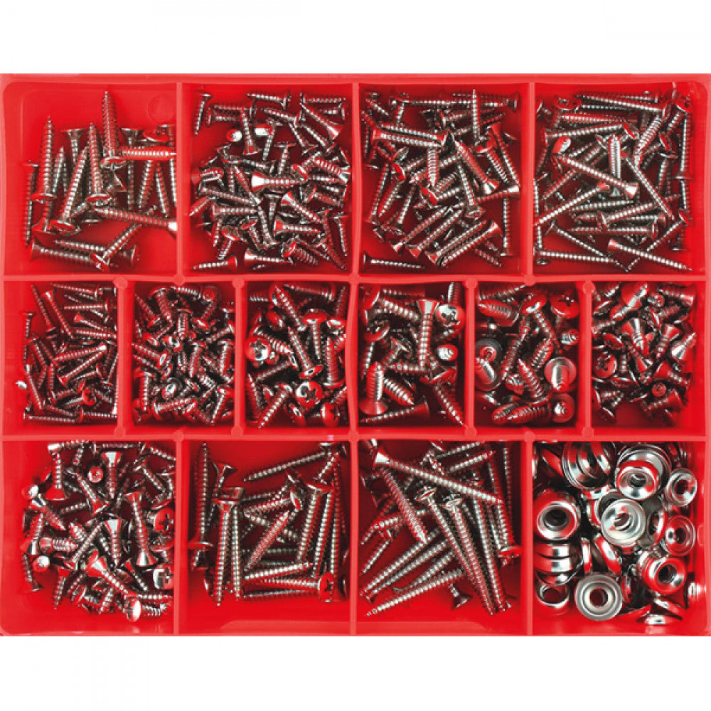 Champion 540Pc Self Tapping Screw Assortment