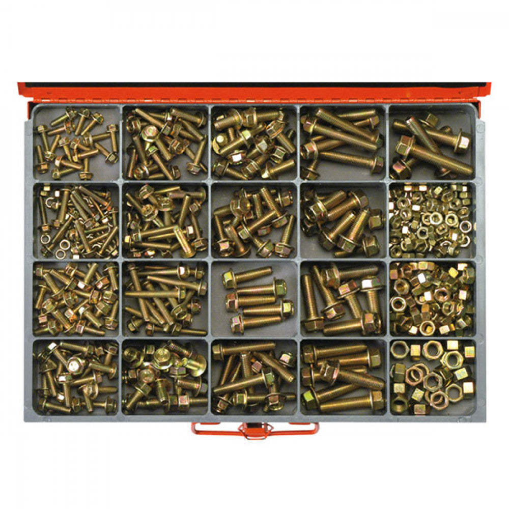 Champion Master Kit 455Pc Metric Hex Flange Head B