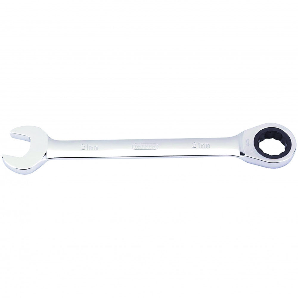 Draper Ratchet Combo Spanner - 21.0mm