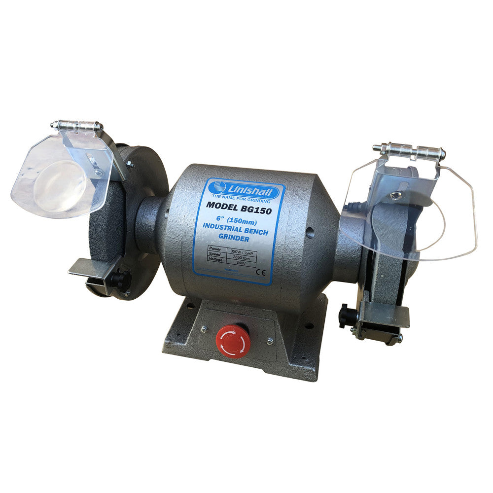 Linishall Workshop Bench Grinder 6in (150mm)