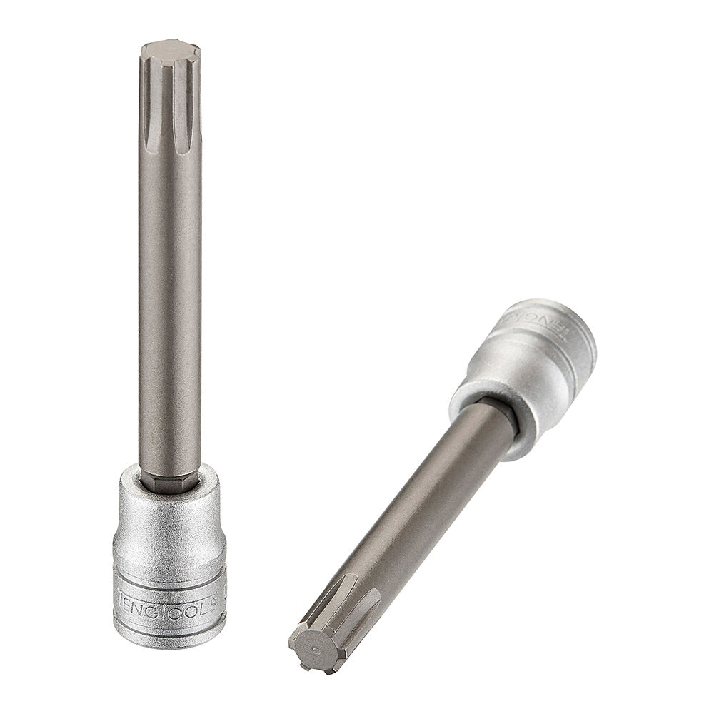 Teng 3/8in Dr. Long Ribe Bit Socket # 10