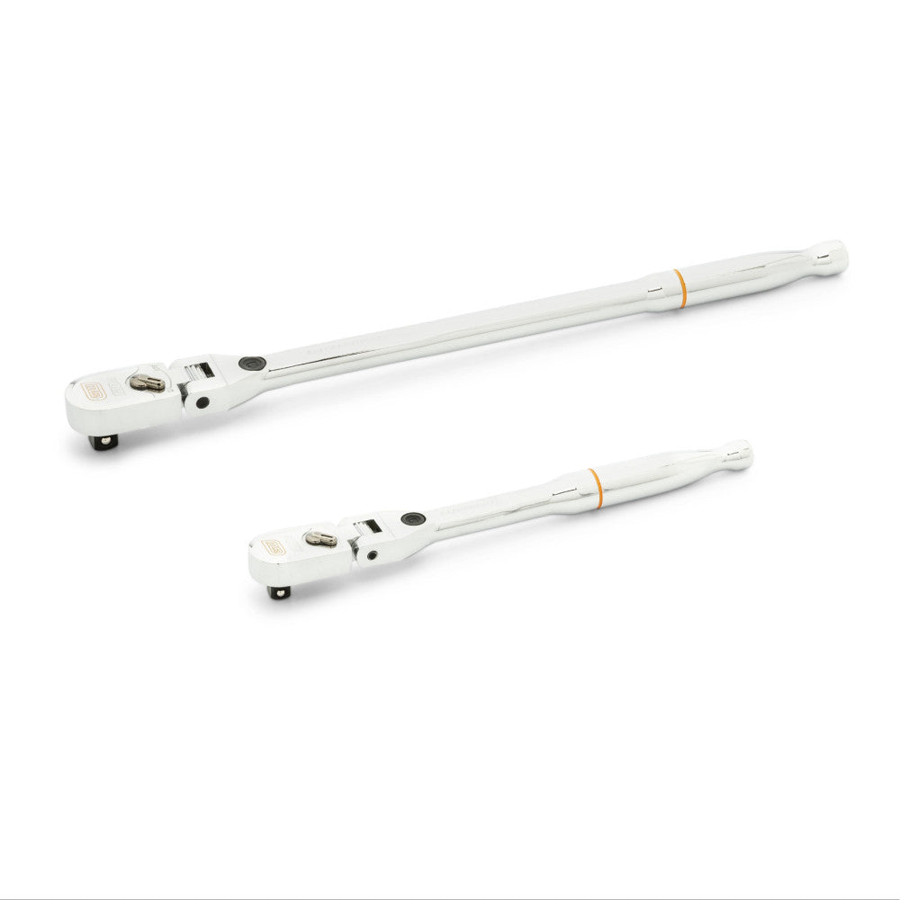 GEARWRENCH 2Pc 1/4 & 3/8 in. Drive 120XP Locking Flex Head Ratchet Set