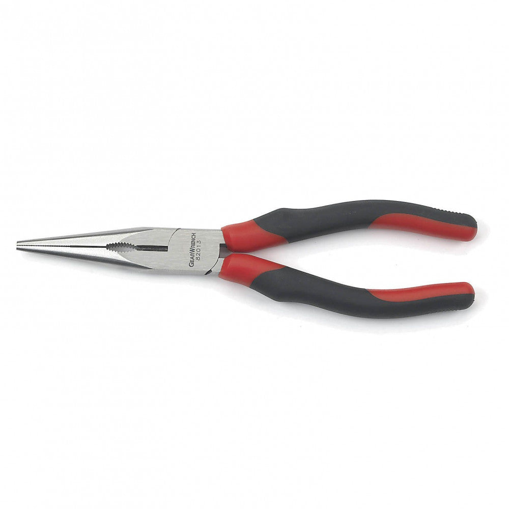 GEARWRENCH 8" Dual Material Long Nose Pliers