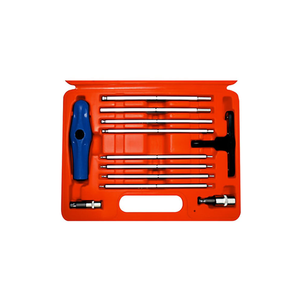 T&E Tools 12 Piece Metric Inhex Bit Set