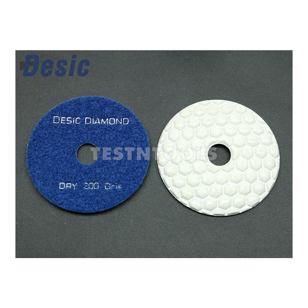Desic Diamond DRY Polishing Pad 100mm 200 Grit AAA Grade