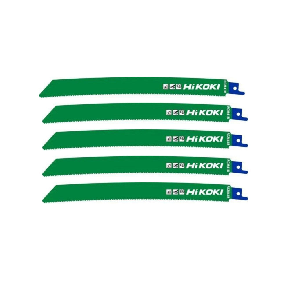 HiKOKI High Performance Curved Sabre Saw Blades 5pc