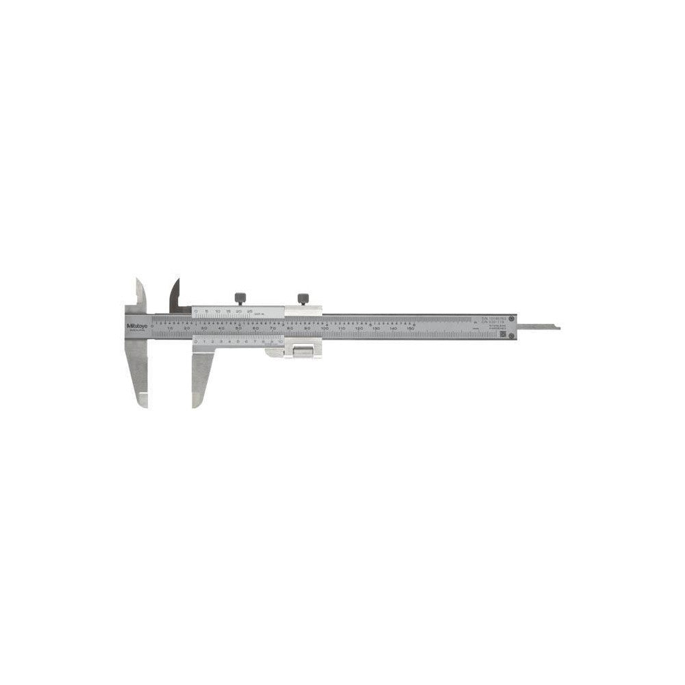 Mitutoyo Vernier Caliper 0-130mm / 0-5" x 0.02mm / 0.001" Fine Adj