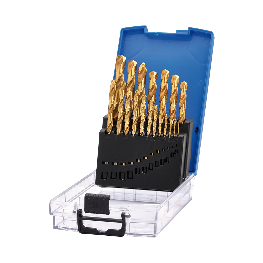 HHS Titanium Drill Bit Set - 19pc