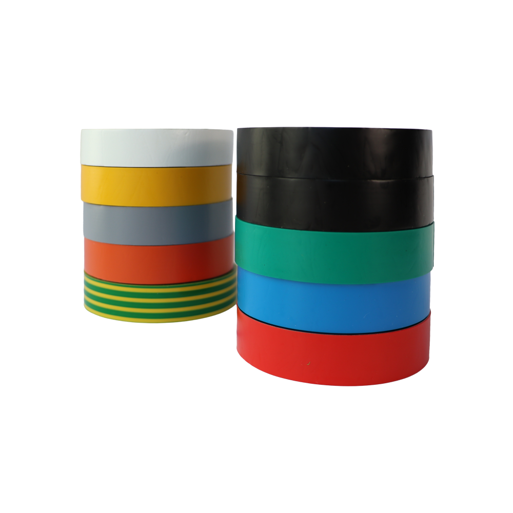 0003FR Rainbow Premium PVC Electrical Tape 18mmx20m 10 Pack