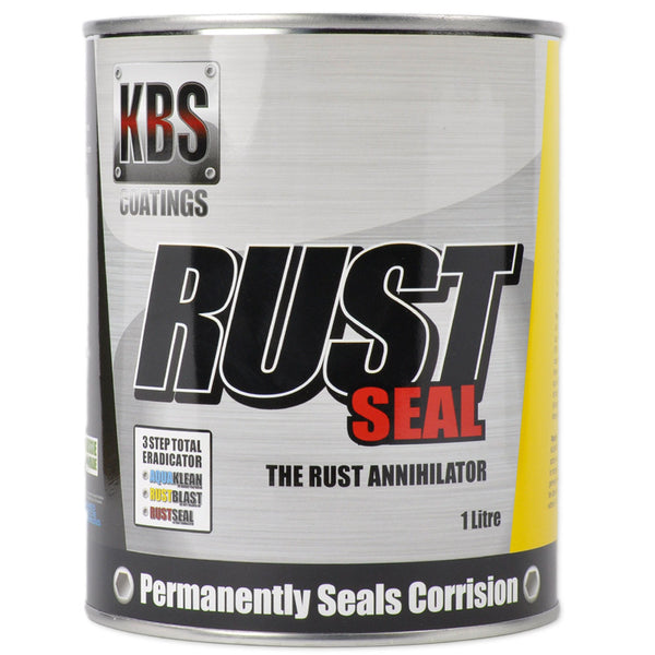 Kbs Rustseal Rust Preventive Coating Satin Black 1 Litre