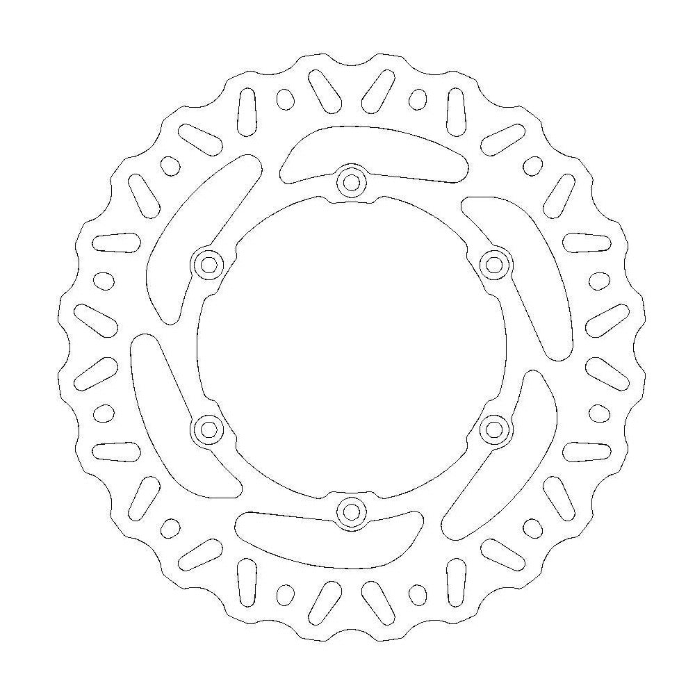 Brake Rotor Moto Master Nitro Rear Suzuki Rm125 Rm250 06-10 Drz400Sm 99-20