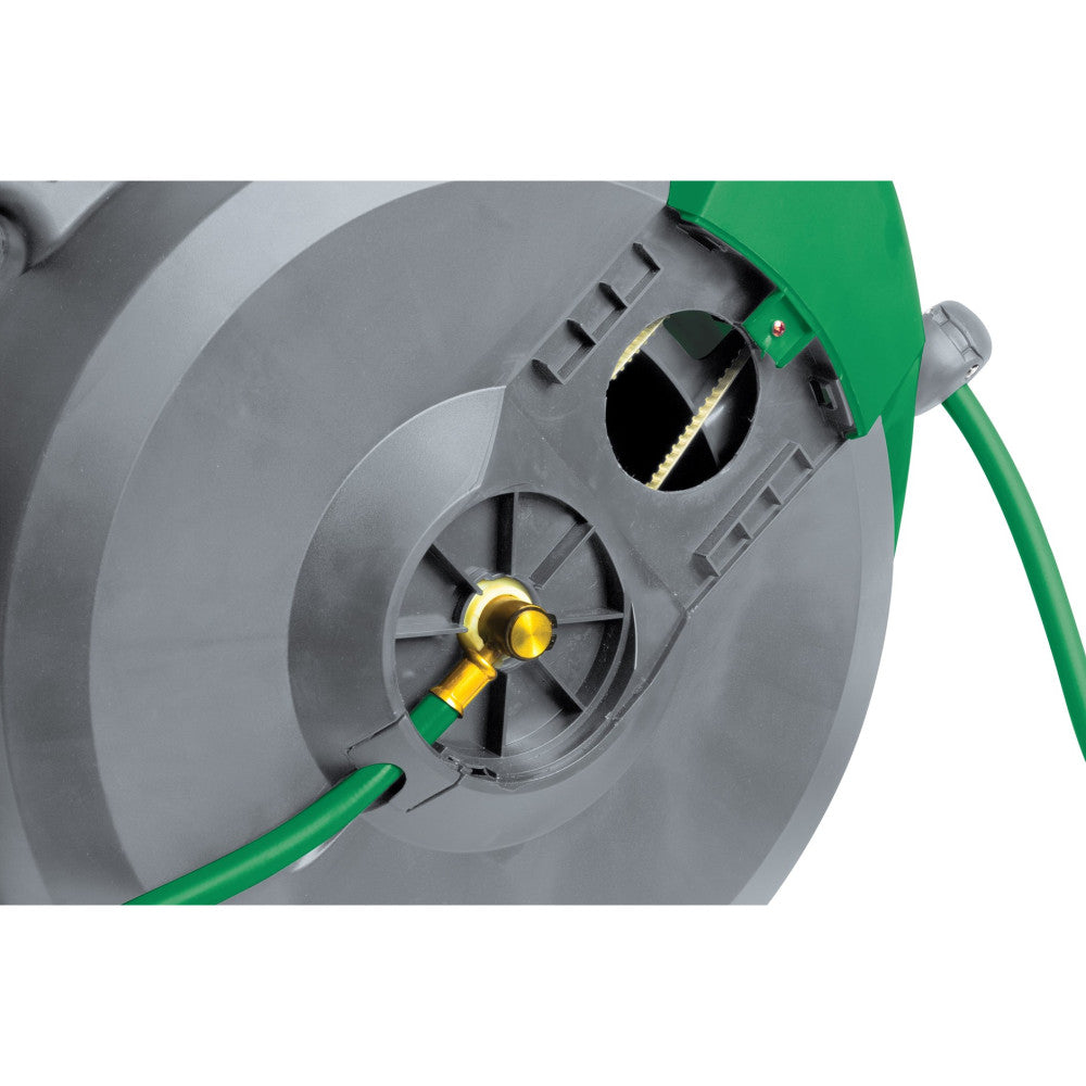 Jamec Water Hose Reel Retractable 12mm 30 Mtr H.D Hybrid Hose Pro x Extreme