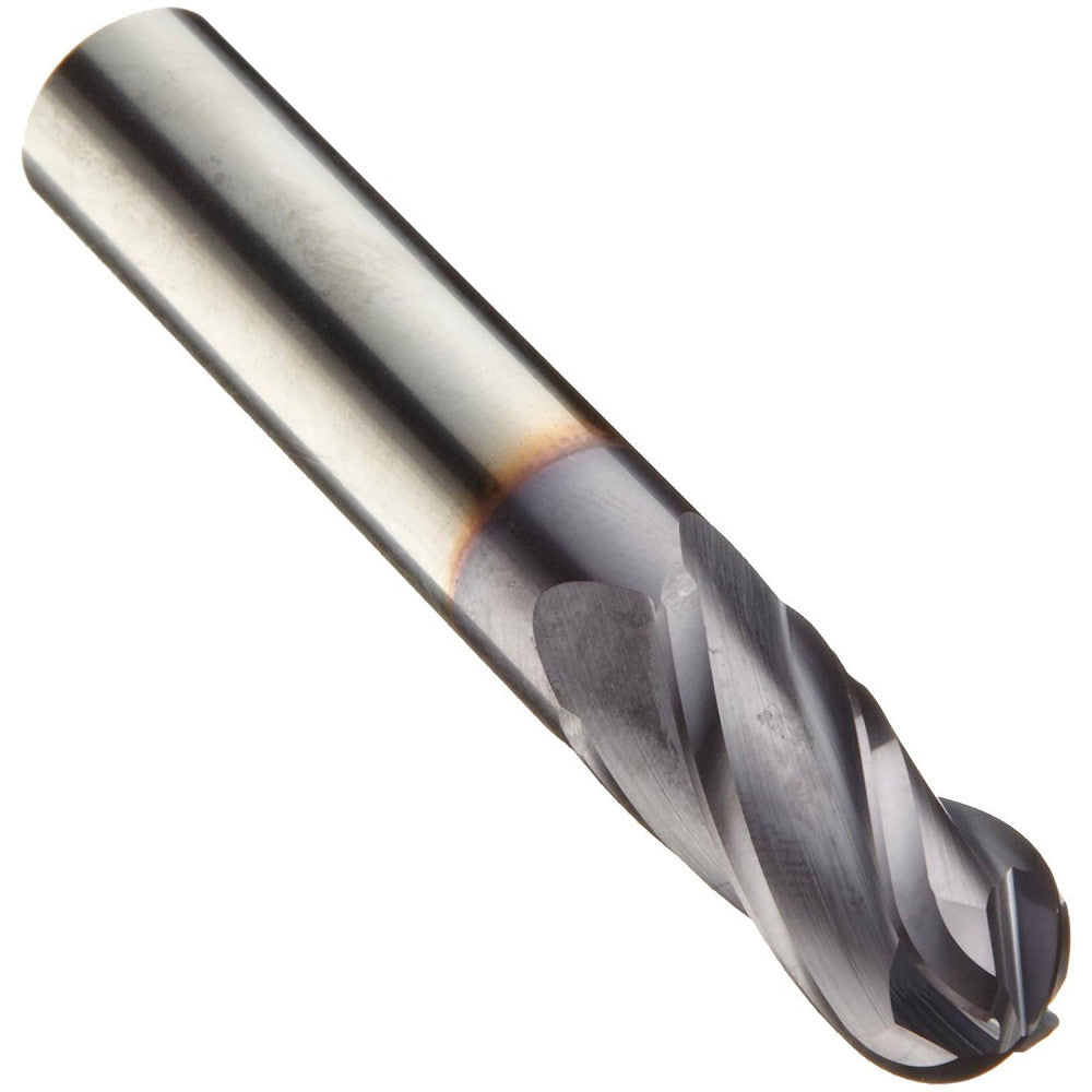 12mm SER 1MB 4 Flute Ti-Namite A Ball Nose Carbide #48622 25x75