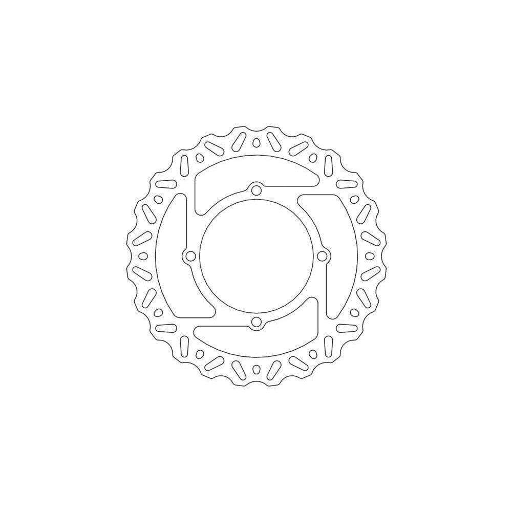 Brake Rotor Moto Master Nitro Front Kawasaki KX125 KX250 06-08 KX250F KX450F 06-