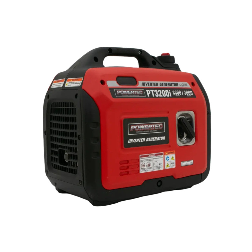 Powertec PT3200i 3300W/4.2kVA Inverter Generator