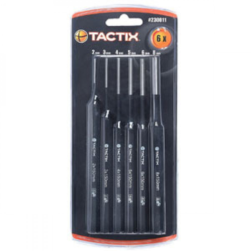 Tactix - Punch Pin 6Pc Set.