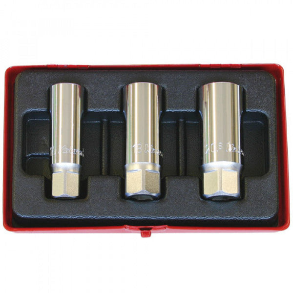 Koken 3/8" Dr Spark Plug Socket Set 3pc 16 20.8mm