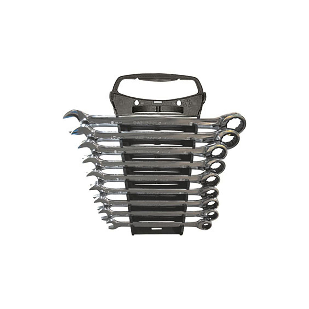 T&E Tools 9Pc Metric Gear Ratchet Wrench Set