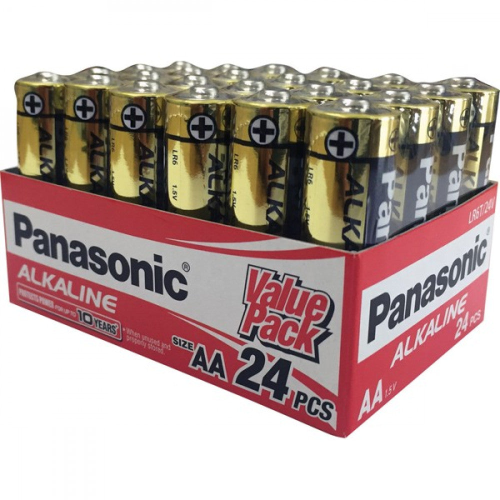 Panasonic Aa Battery Alkaline (24Pk)