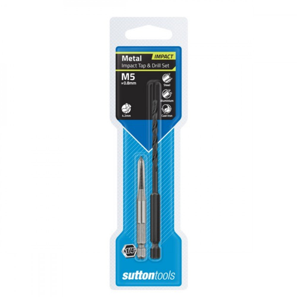 M5 Sutton Tools Impact Tap And Drill Set