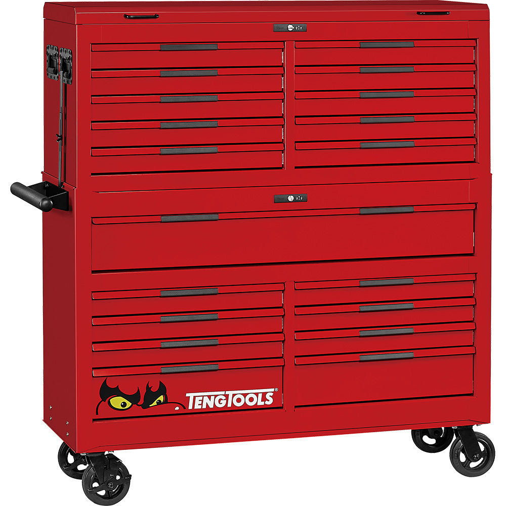 Teng 1295 Piece Pro35™ 53in Monster Stack Tool Kit - Red Features