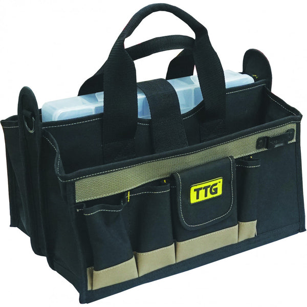 Ttg 16in Open-Top Centre Tray Tool Bag