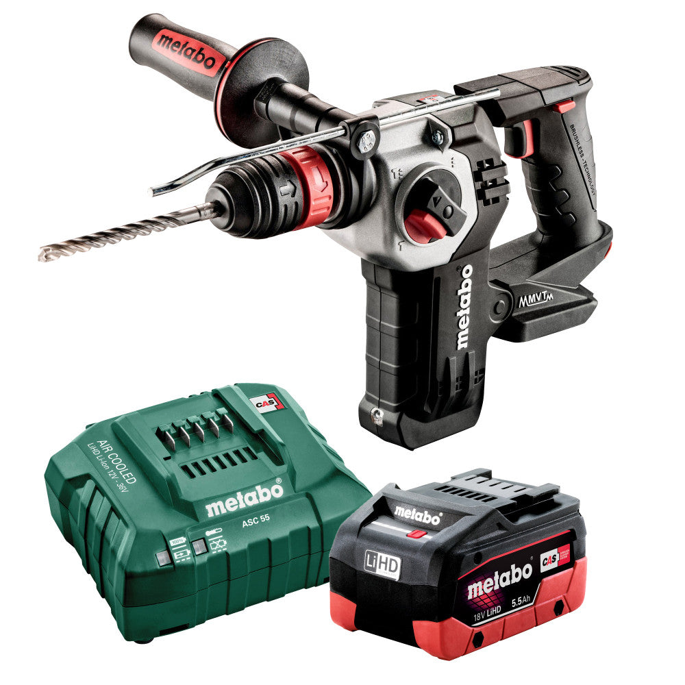 18V Brushless Rotary Hammer Drill Kit - Black Edition