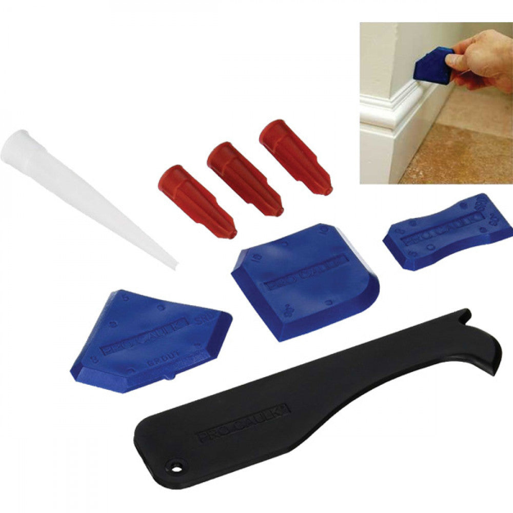 Proequip 8Pc Caulking Tool Kit