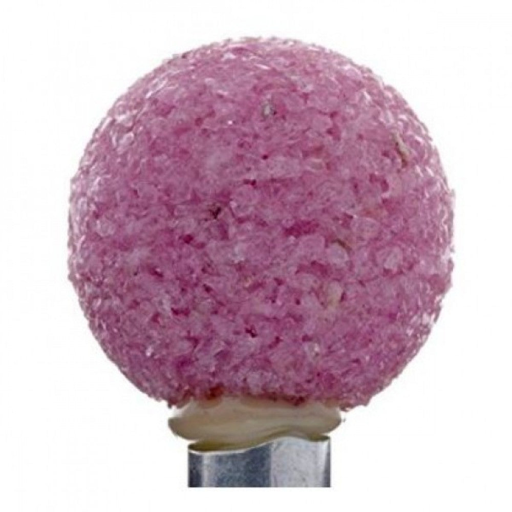 A26 Mounted Point PA60QV Pink Aluminium Oxide 6mm Shank For Steel & Iron