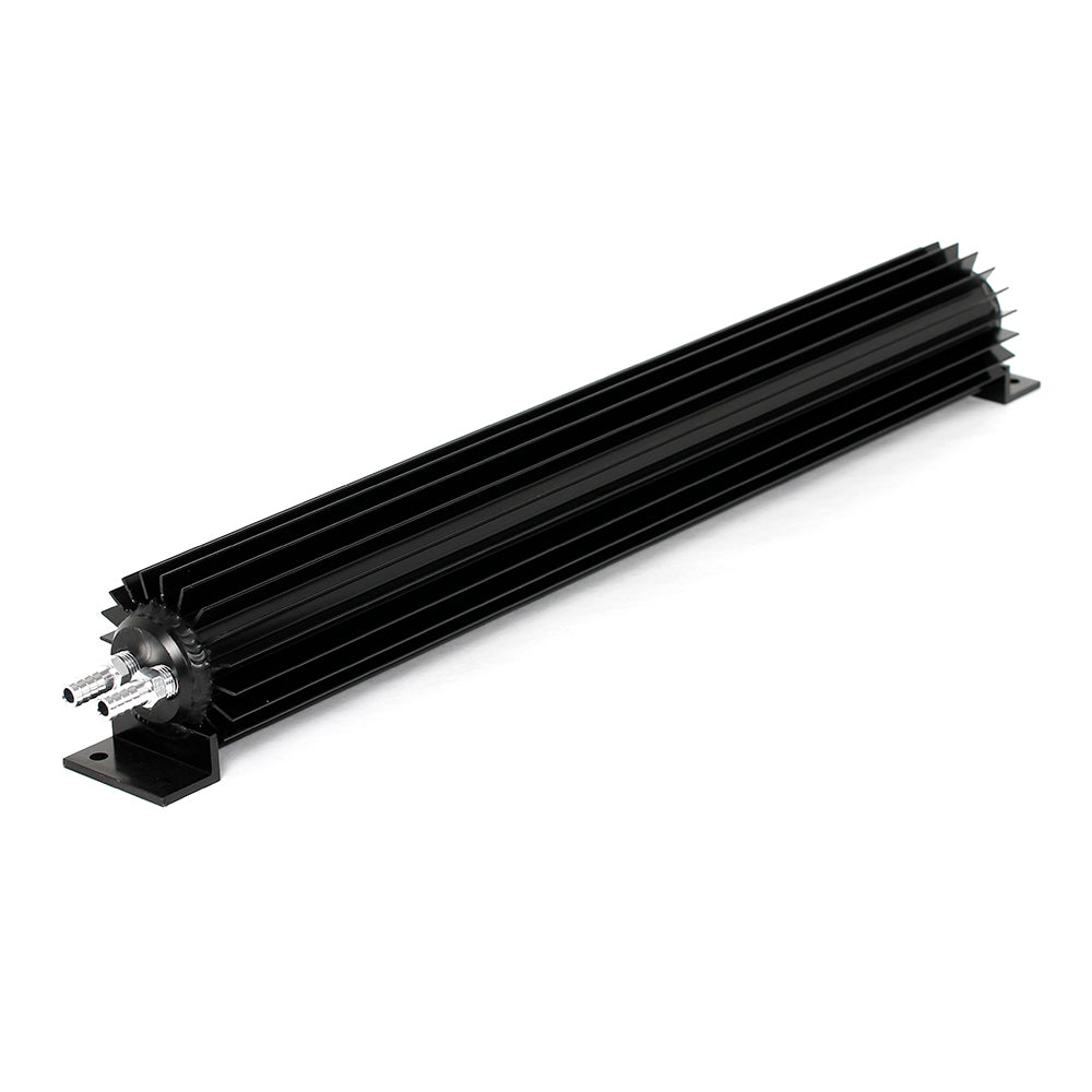 20" Dual Pass Finned Aluminum Oil Cooler (Black)