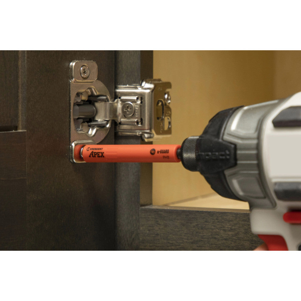 Crescent #2 x 3-1/2" Phillips® U-GUARD™ Covered Impact Power Bit - 2 Pack