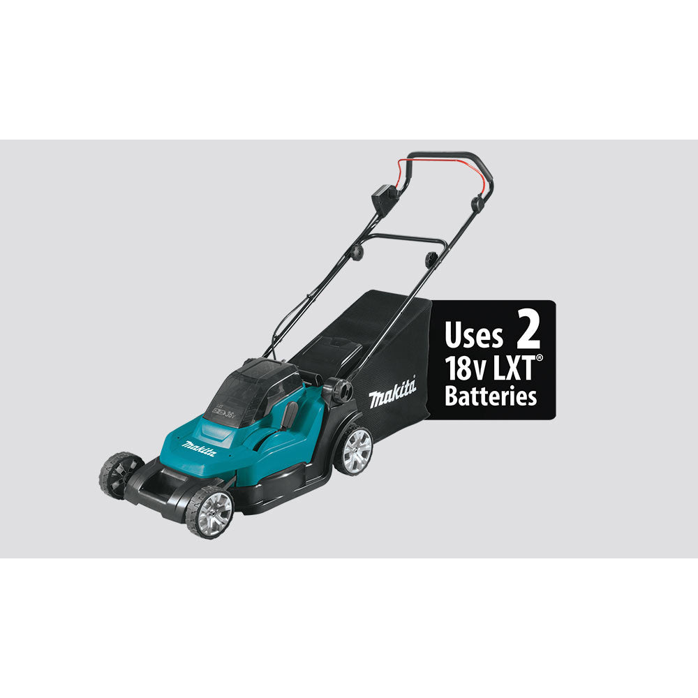 Makita 18Vx2 (36V) LXT Cordless 430mm (17") Lawn Mower