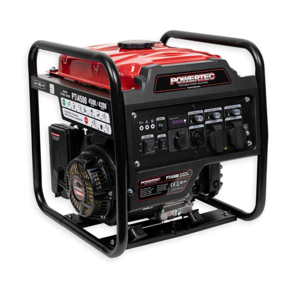 Powertec Inverter Generator 4500w 5.6kva