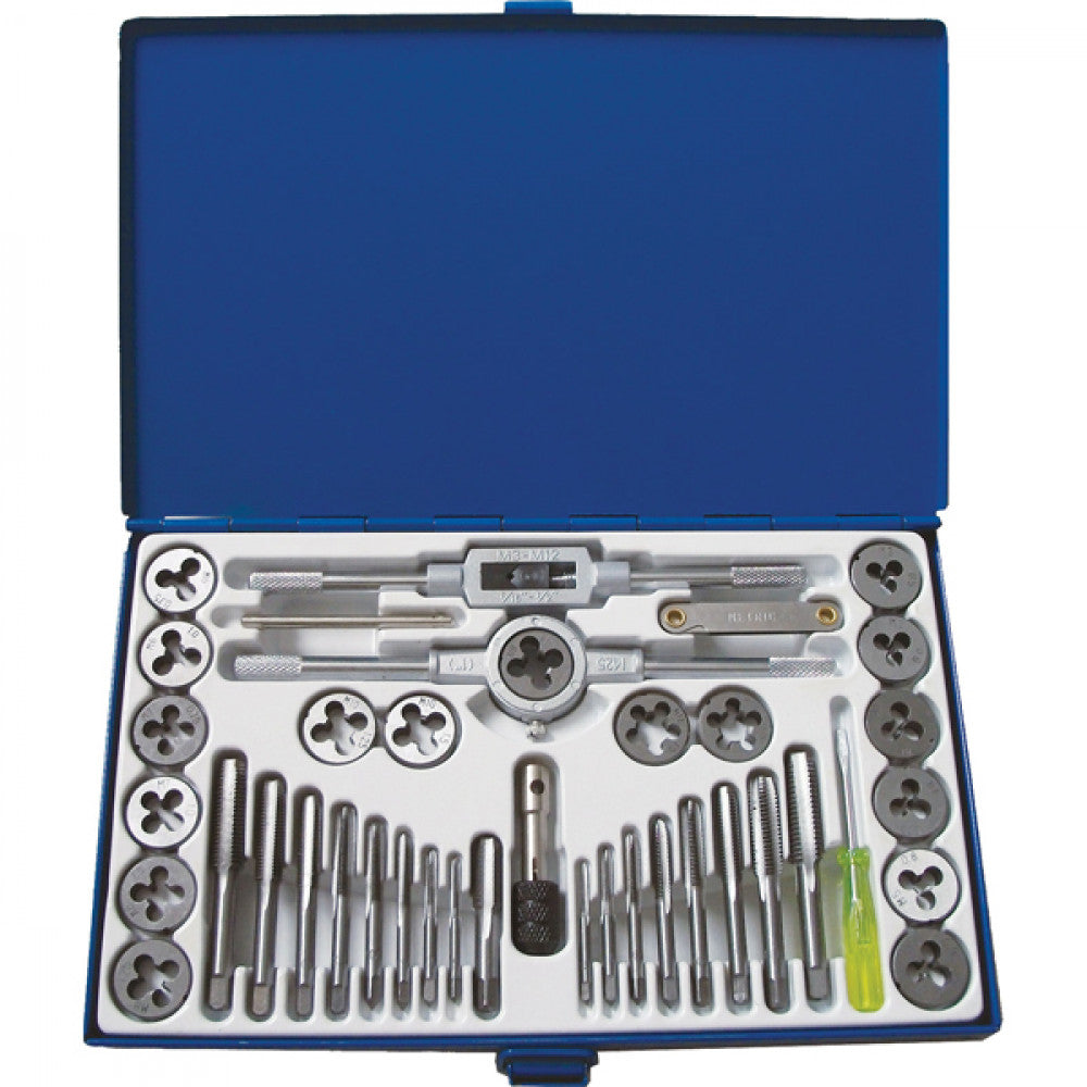 Proequip 39Pc Compact Tap & Die Set (Metric & Sae)