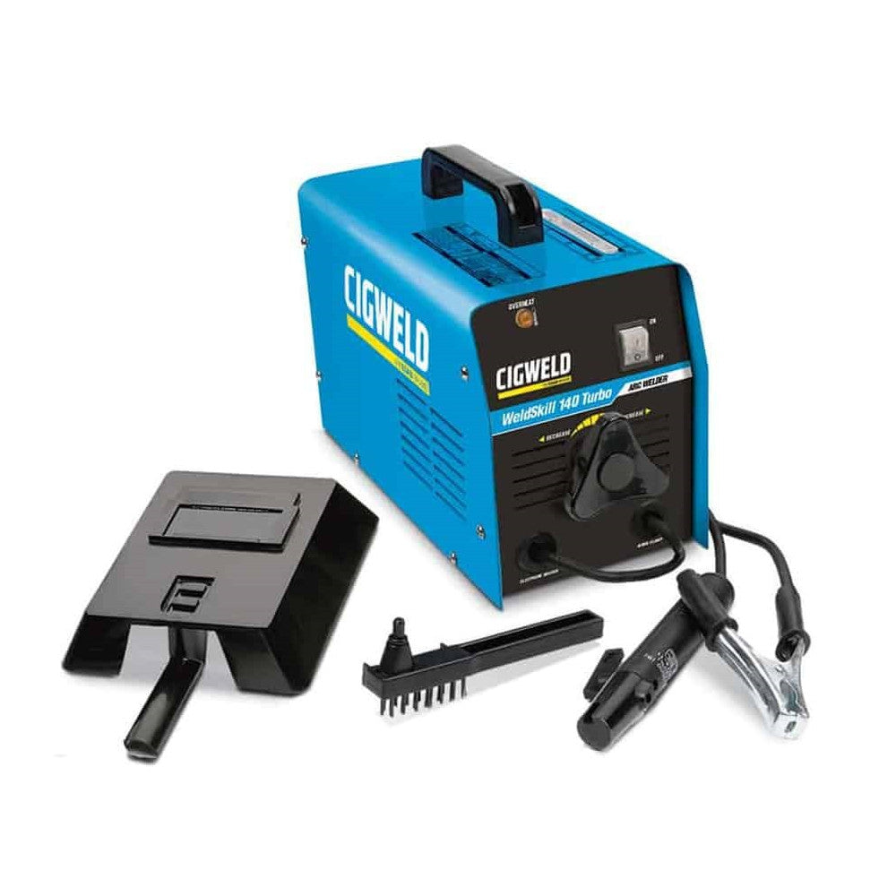 CIGWELD WeldSkill 140 Turbo Plant W1002100B (with Free Bluejet Torch)