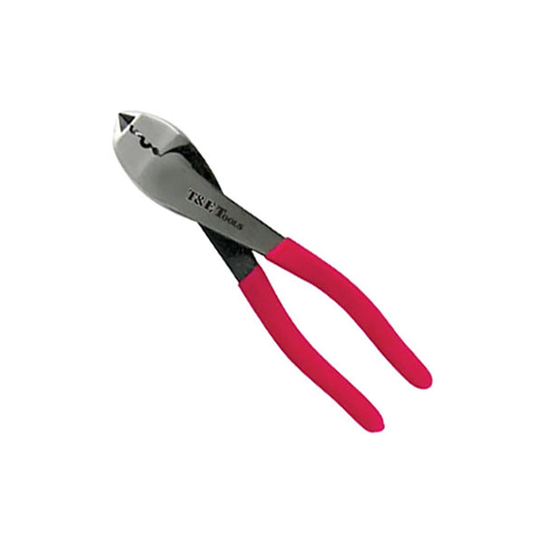 T&E Tools 200mm (8") Crimp And Staking Pliers