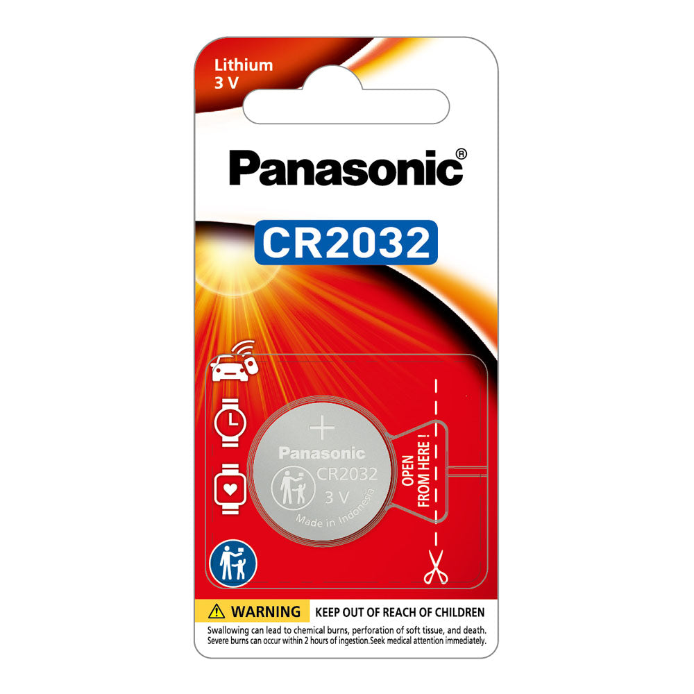 Panasonic 3V Lithium Coin Cell Battery (20mm x 3.2)