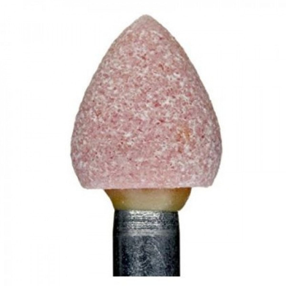 B43 Mounted Point PA80Q Pink Aluminium Oxide 3mm Shank For Steel & Iron