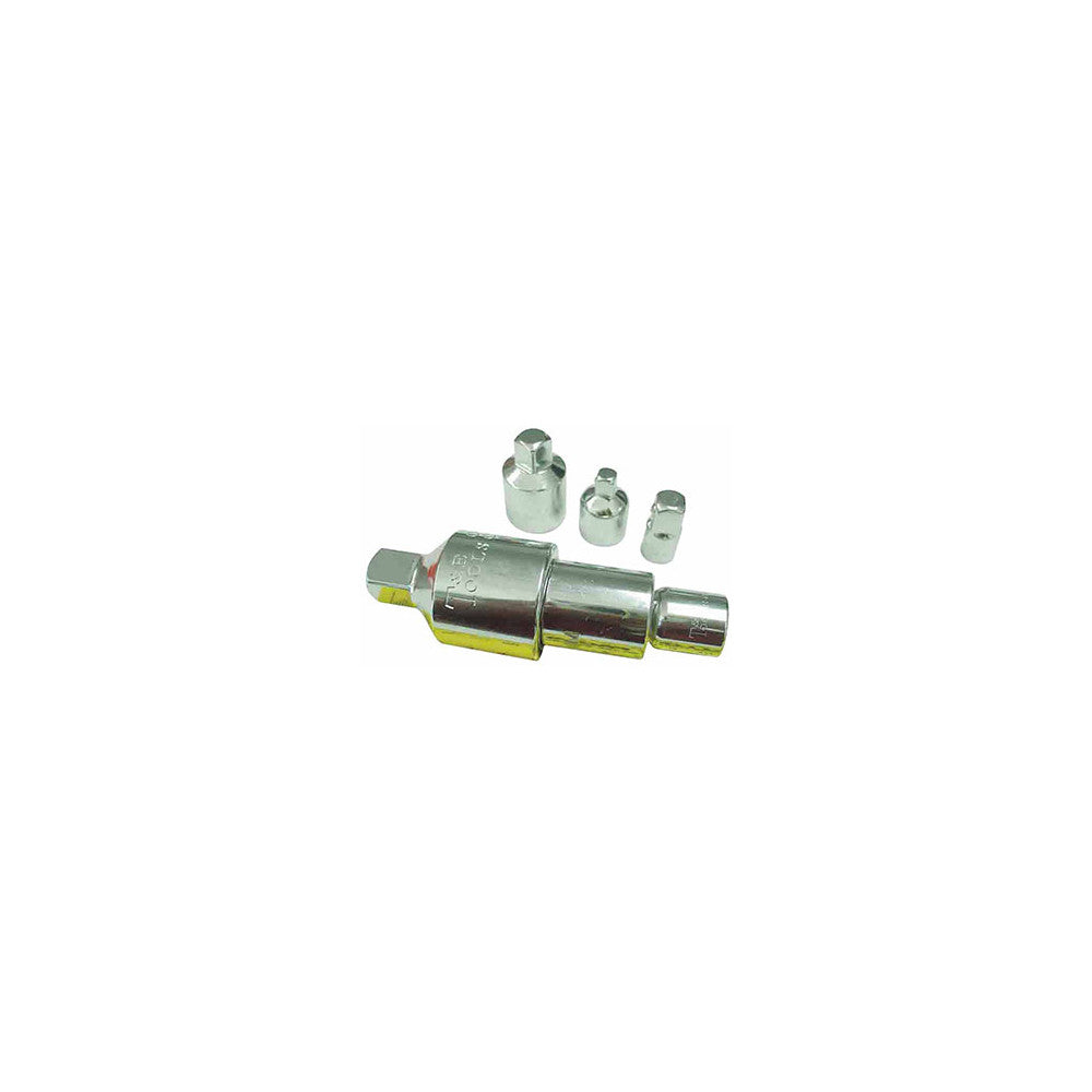 T&E Tools 6Pc Chrome Adapter Set