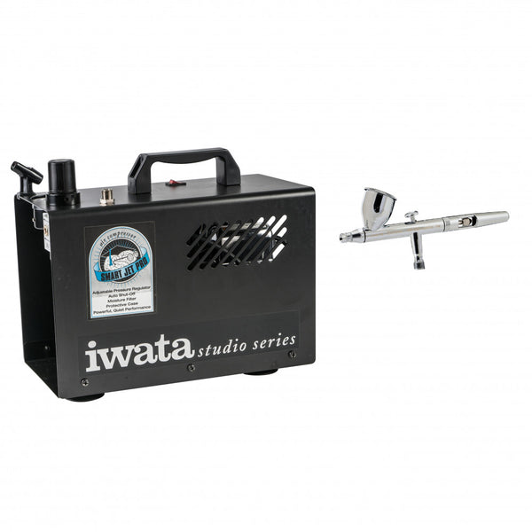 Iwata Air Brush Kit Makeup Pro Hp.Cs + Is875S Compressor