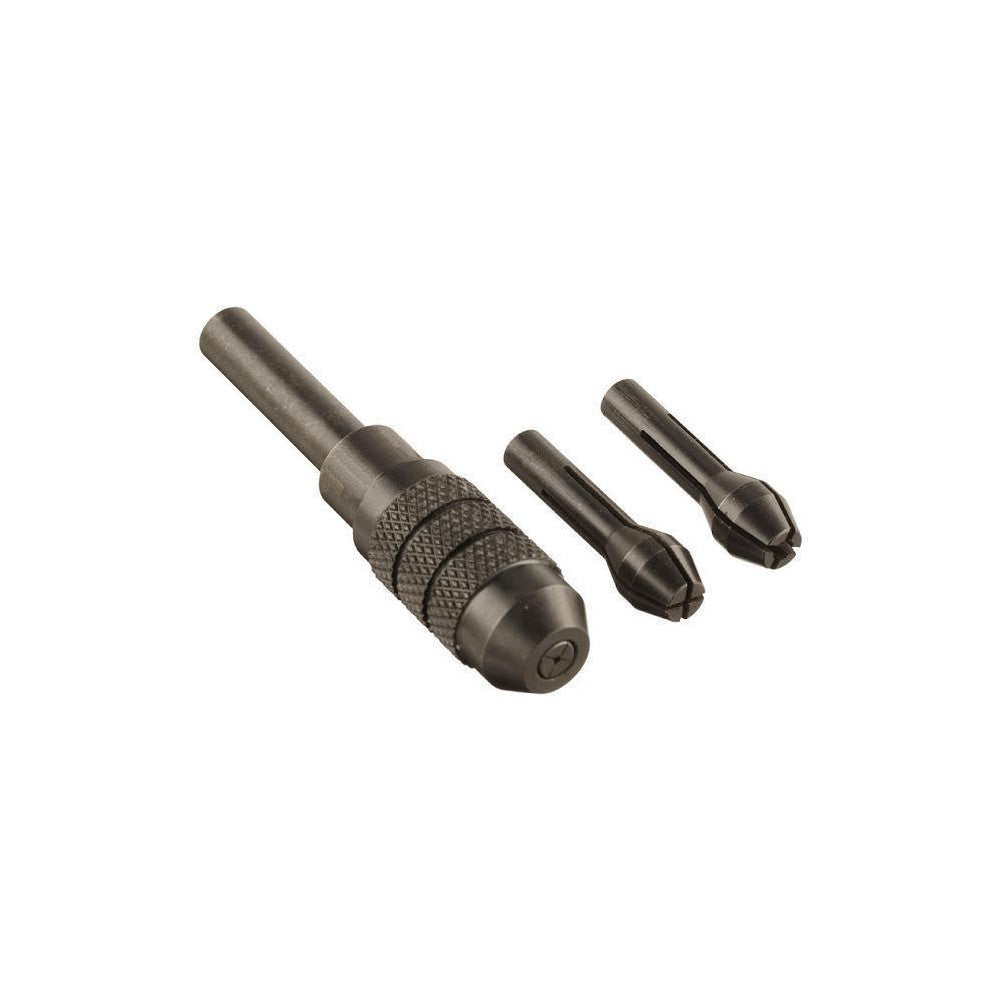 PEC Pin Chuck Set 0-2.5mm C/w 3 Collets