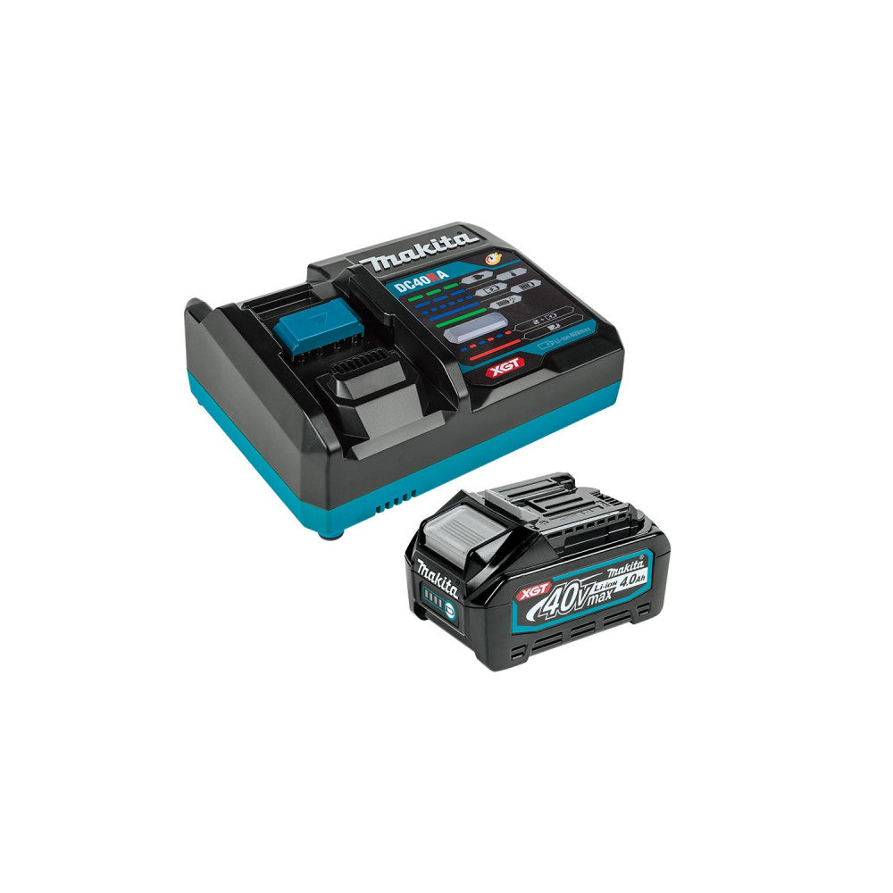 Makita 40Vmax XGT Battery And Charger Starter Pack (4.0Ah) 191J68-8
