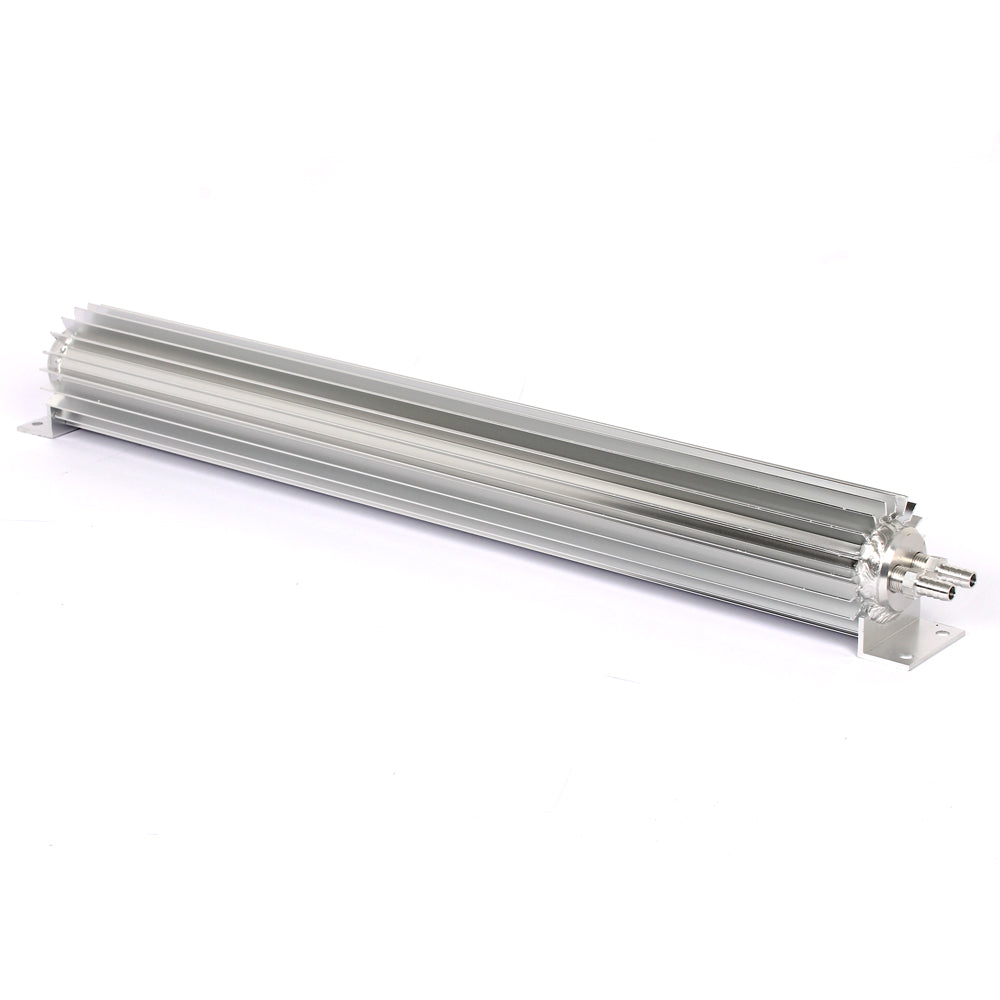22" Dual Pass Finned Aluminum Transmission Cooler (Natural)