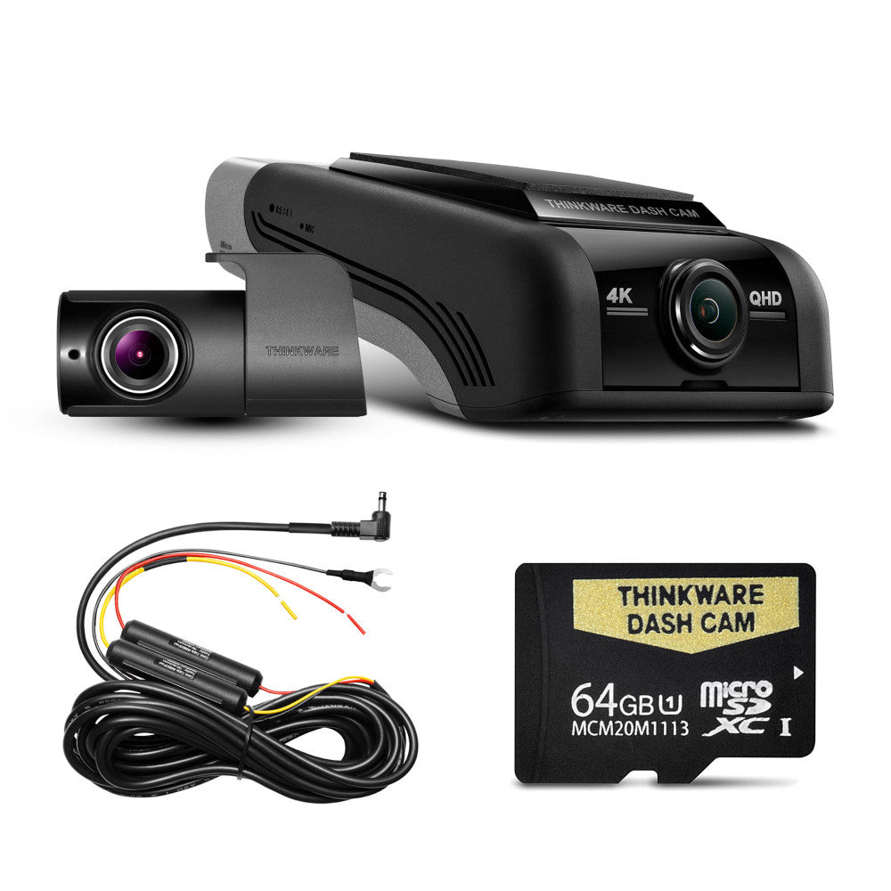 Thinkware U1000 Front & Rear Dash Cam- 64GB